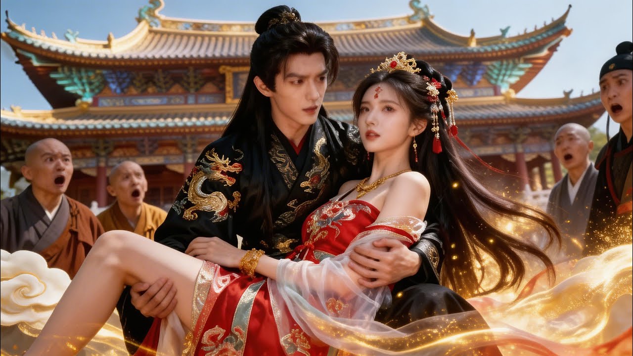 ¡Huyó de un matrimonio concertado y secuestró a un monje de rostro gélido...