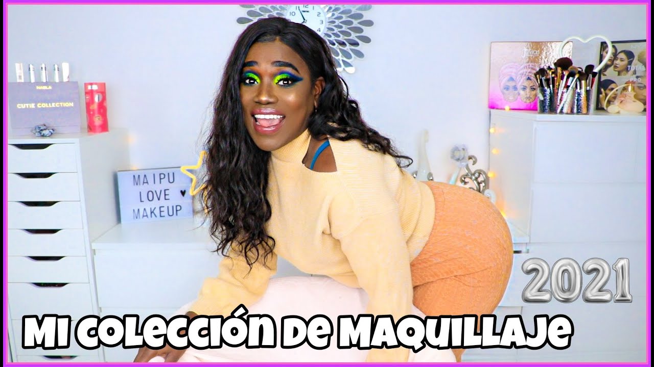 MAKEUP COLLECTION + MINI STUDIO TOUR 💗😍 2021 MI PRIMERA COLECCION DE MAQUILLAJE 2021