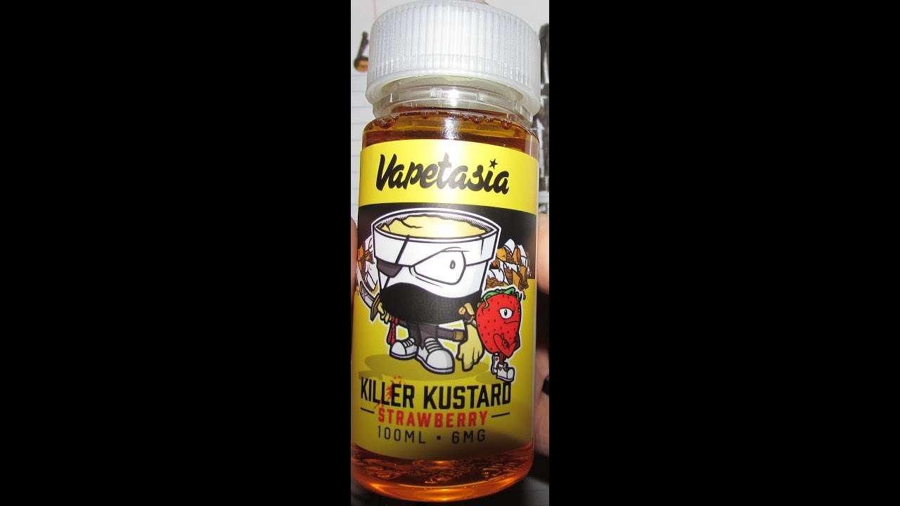 VAPETASIA STRAWBERRY KILLER KUSTARD + RX200s