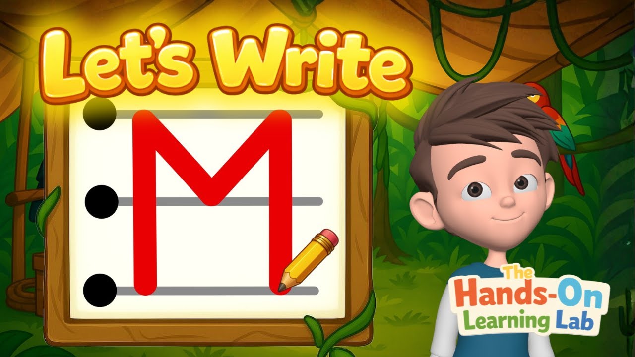 ✏️ Quick Write – Uppercase M, Writing the Letter M #handwriting    #handwritingpractice