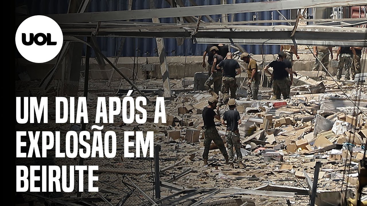 Explosão em Beirute, o dia seguinte: dificuldade para lidar com vítimas e metade da cidade destruída