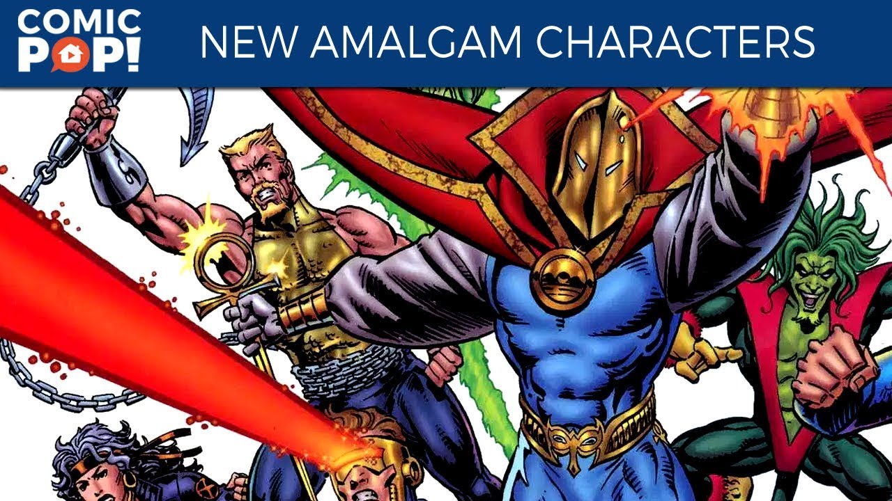 Представляем новые комиксы Amalgam Comics