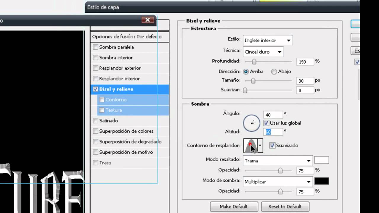 Tutorial Photoshop: Como hacer efecto texto Harry Potter