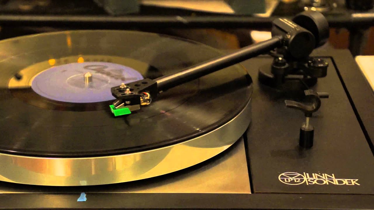 Black Ittok with cheap mm_on Linn LP12_LS3/5A speakers