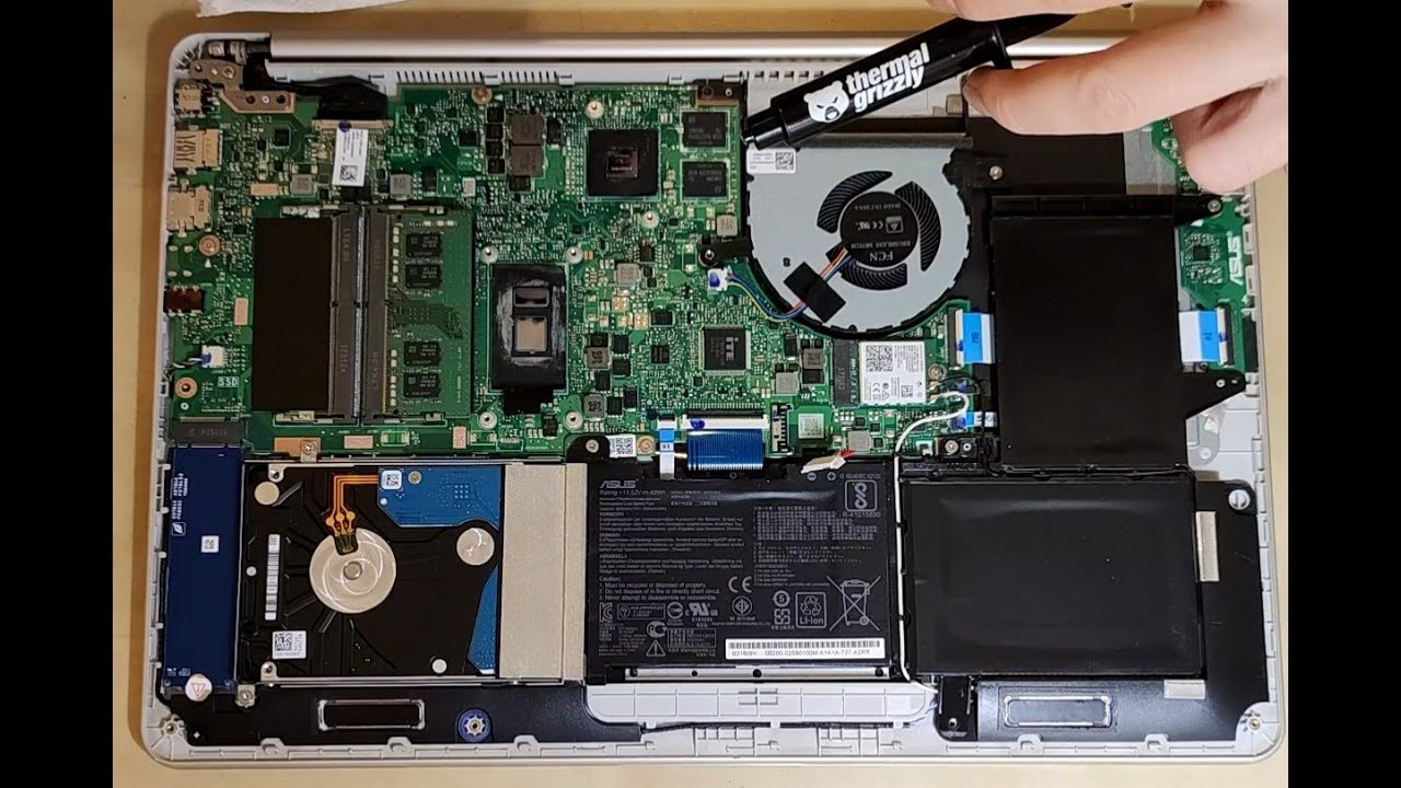 new thermal past for my ASUS S510U   -AMAZING RESULT
