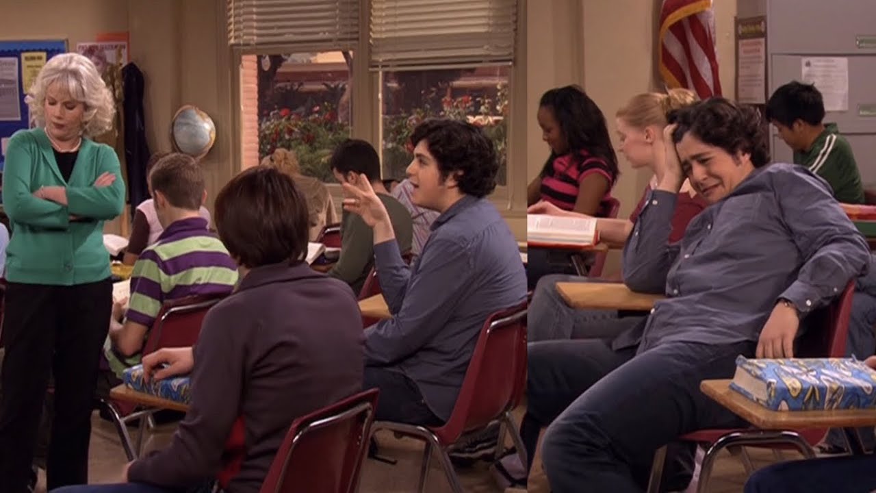 Drake & Josh - Josh Doesn&rsquo;t Cover For Drake Being Late In Mrs. Hayfer&rsquo;s Class