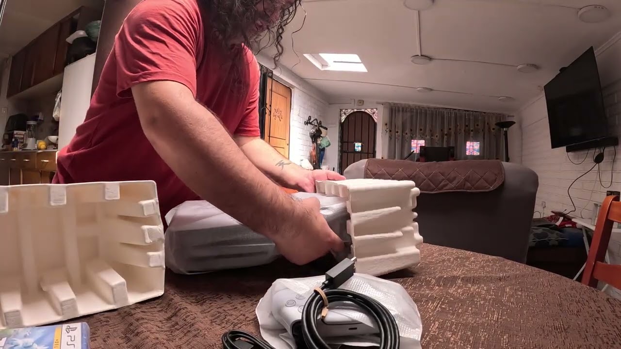 umboxing pobre PS5 Pro..brecita