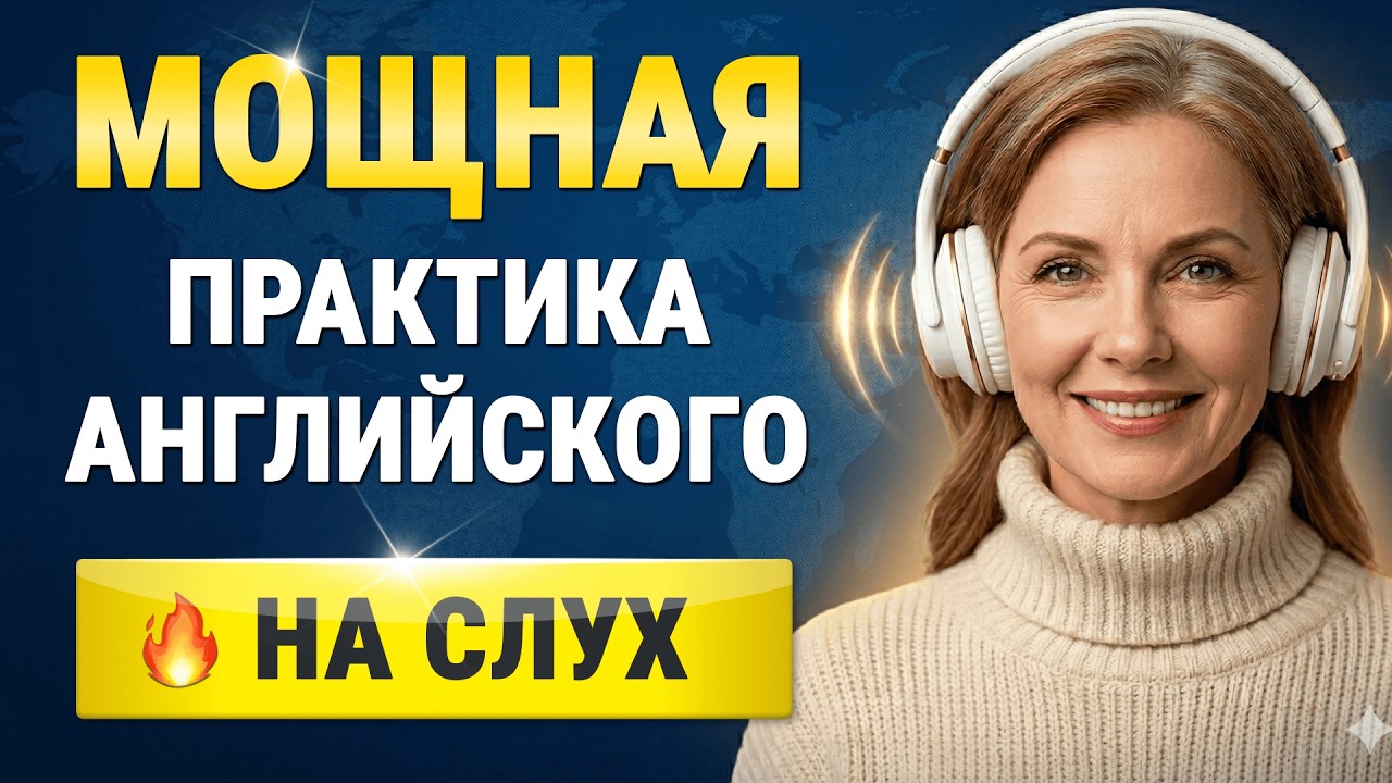 Слушаем 100 АНГЛИЙСКИХ ФРАЗ и предложений | Как выучить английский язык на слух для начинающих
