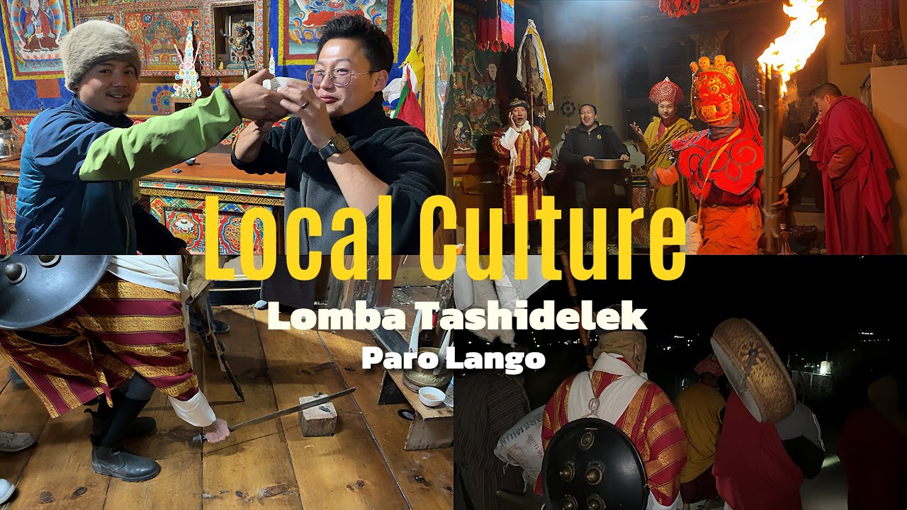 A Unique Culture ￼in Paro #phuntshok #bhutanculture 