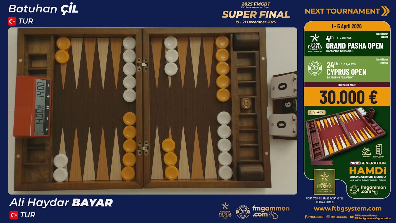 (SUPER FINAL) ALİ HAYDAR BAYAR vs BATUHAN &Ccedil;İL