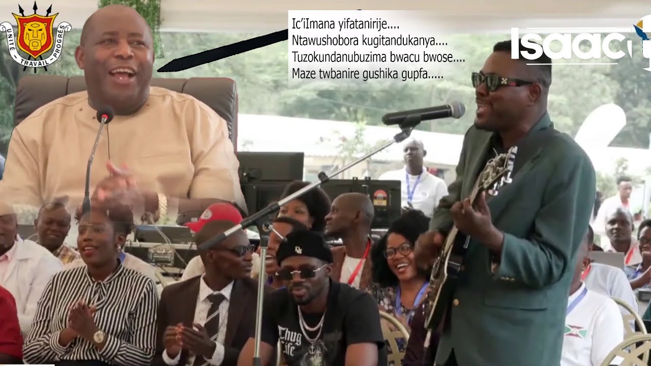 Yoo..President NEVA aririmba indirimbo ya VICHOU abantu vyabatangaje caaane ..