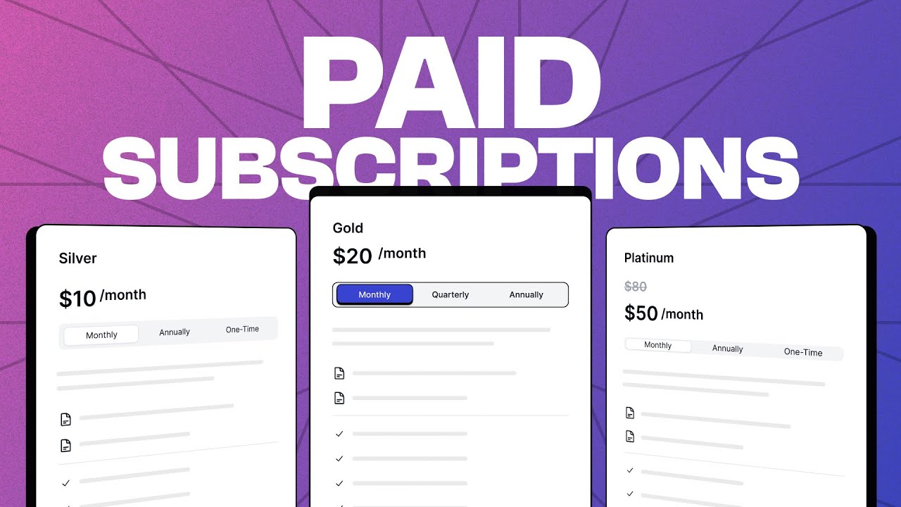 Introducing: Quarterly Payments and Native YouTube + Discord integrations