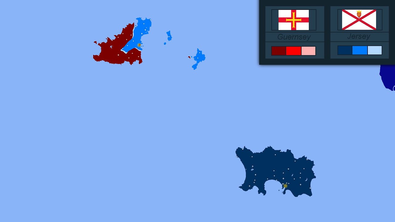 Guernsey vs Jersey | Short Country vs Country Scenario Animation 2023