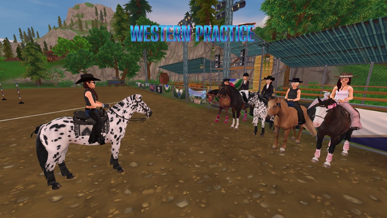 Star Stable Online: Club Meeting Western Practice (Feb 27, 26)