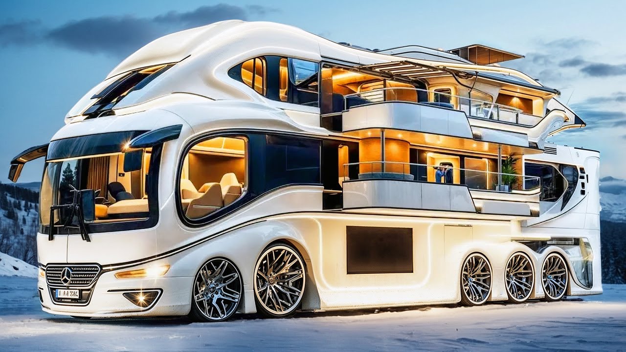 OS 20 MOTORHOMES E TRAILERS MAIS LUXUOSOS QUE VOCÊ PRECISA VER