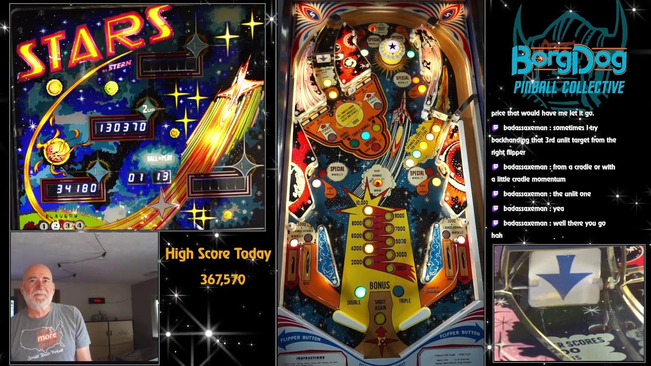 Stars Pinball Gameplay Live Stream