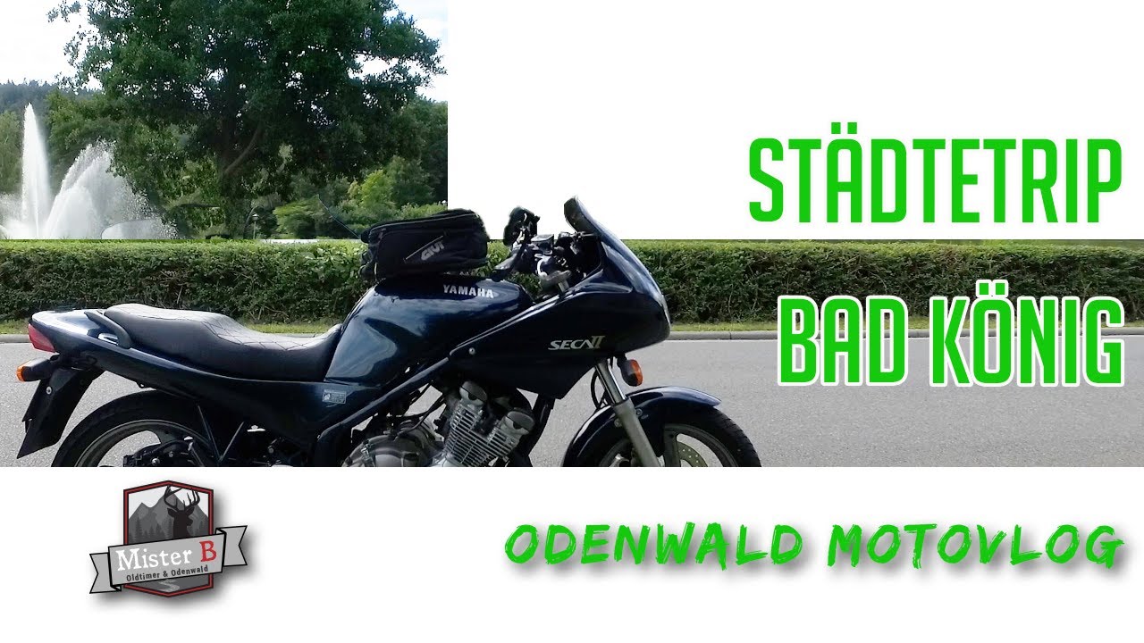 Städtetrip Bad König - Odenwald MotoVlog