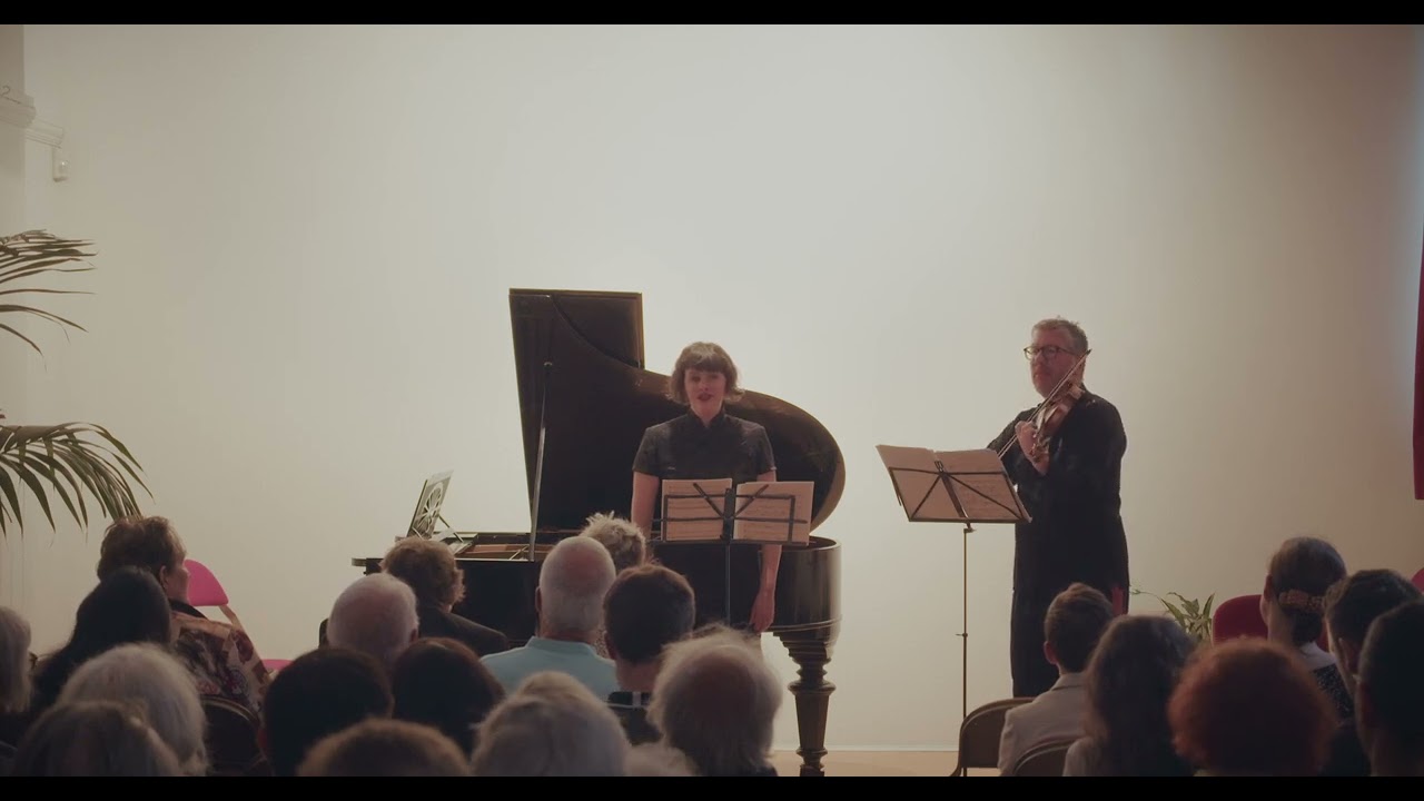 Almost (Seven voice/violin settings of Emily Dickinson) performed by Emma Tring and Robin Martin
