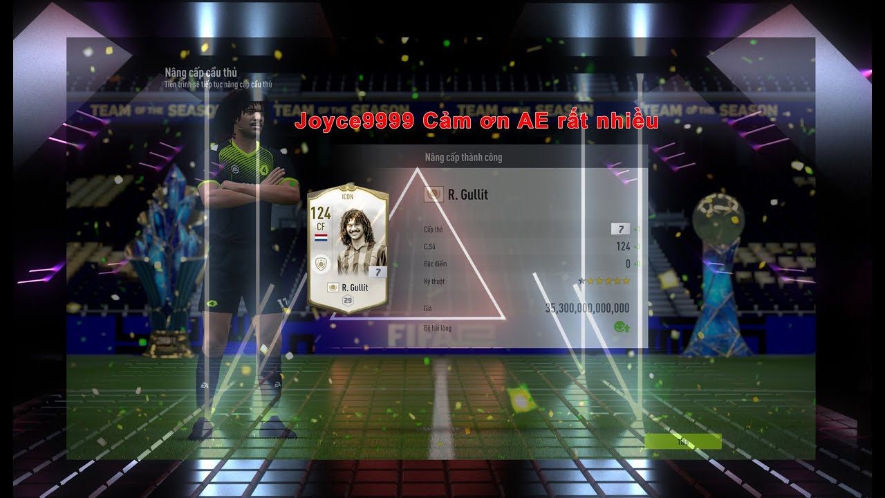 DÀN HIẾN TẾ DỌN ĐƯỜNG CHO GULLIT ICON +7 PHẦN 3 ( JOYCE9999) | FC ONLINE 4 FO4 VN