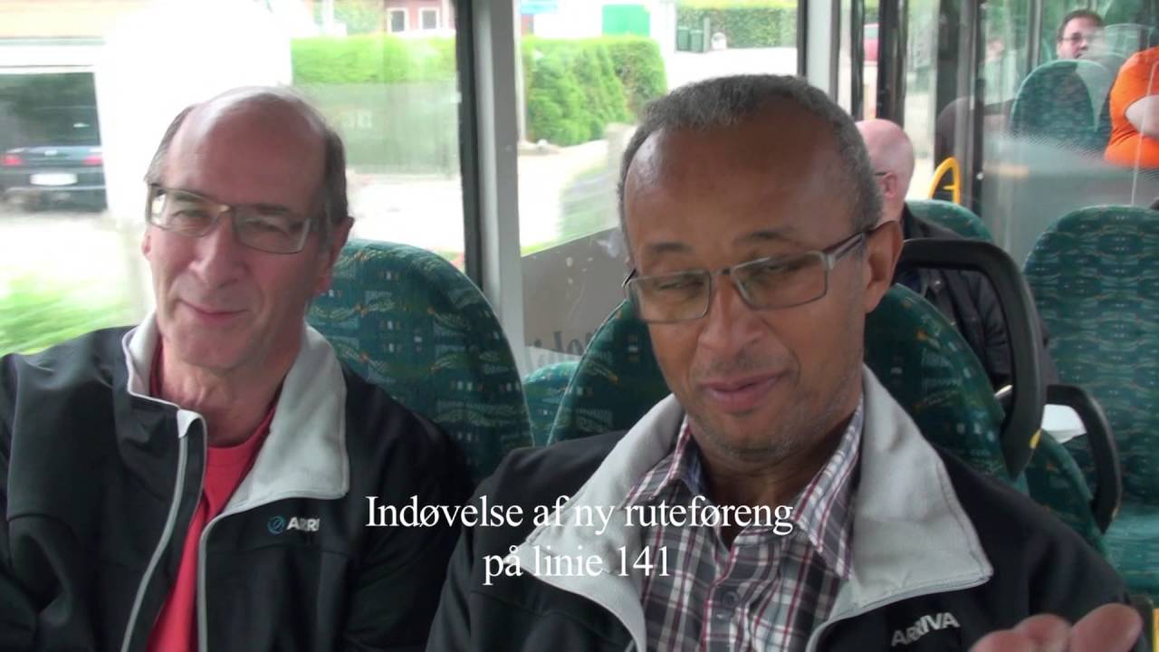 Arriva Faaborg - Indøvelse af ny ruteføring på linie 141 i Odense