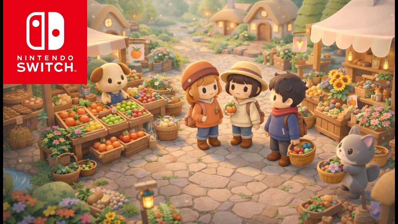 TOP 20 NEW UPCOMING Cozy Games on Switch and Switch 2
