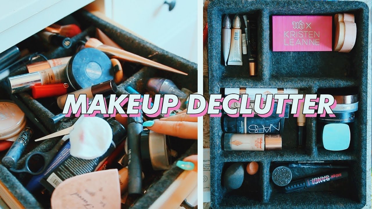 Decluttering My Makeup