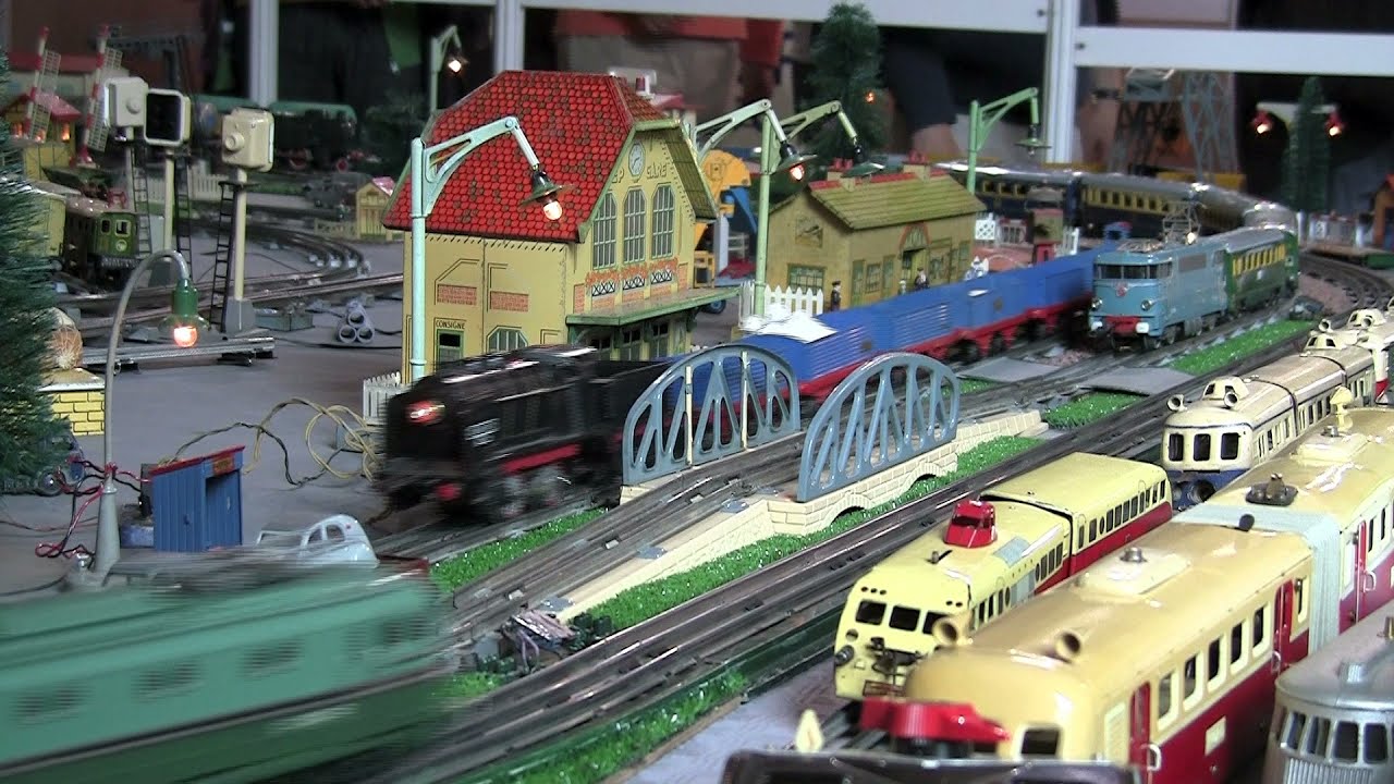 Les trains jouet 1930 à 1960