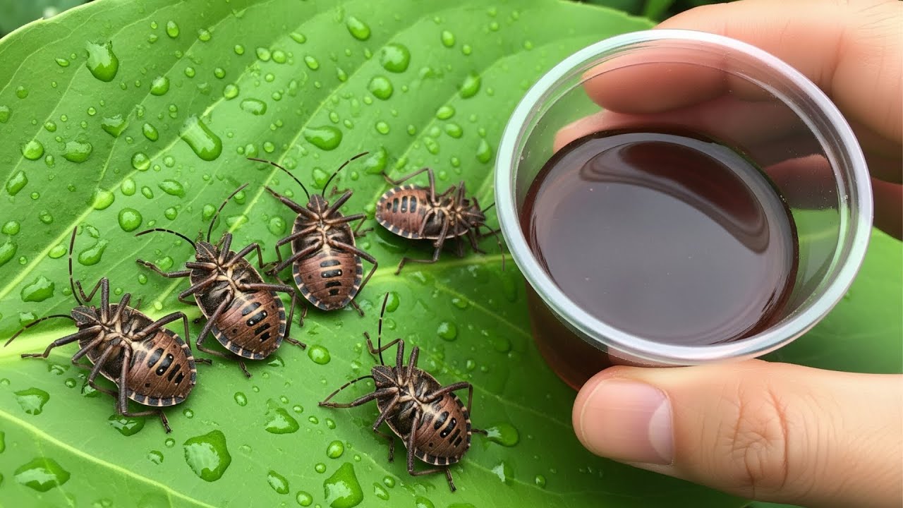Stronger than 100 poisons! Stink bugs disappear immediately!