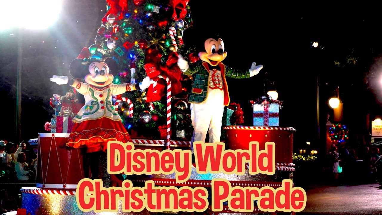Disney World Christmas Parade - Mickey's Once Upon a Christmastime 2023