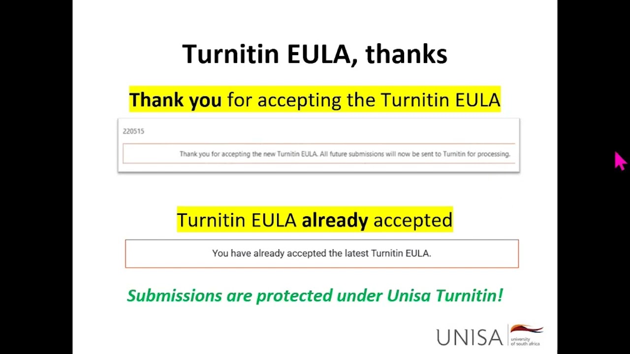 Honours Research Training Workshop - Turnitin