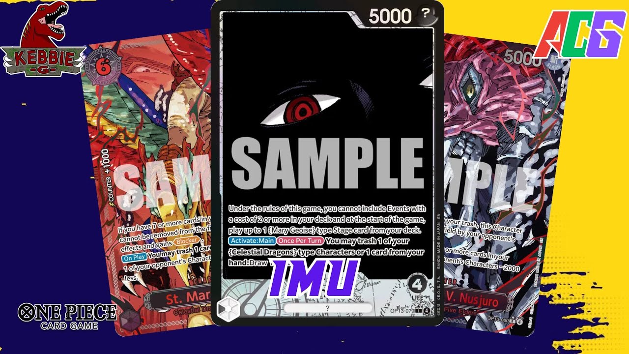 Иму | One Piece TCG | Геймплей OP13 | Испытание всех лидеров