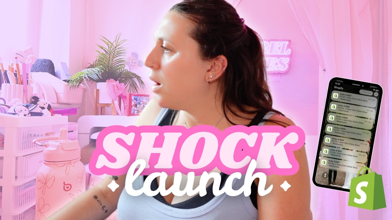 A week in the life of a small business ✦Things are becoming difficult & Launch Day success or fail?