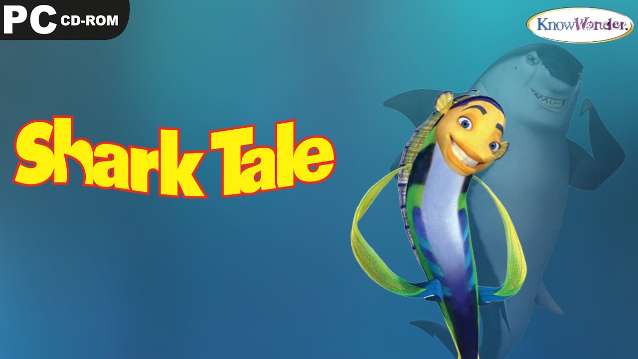Shark Tale (2004) KnowWonder PC game 100% Walkthrough