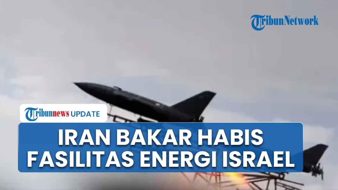 Fasilitas Energi Israel Digempur Balik! Kilang Minyak & Gas hingga Depot BBM Habis Dibakar Drone