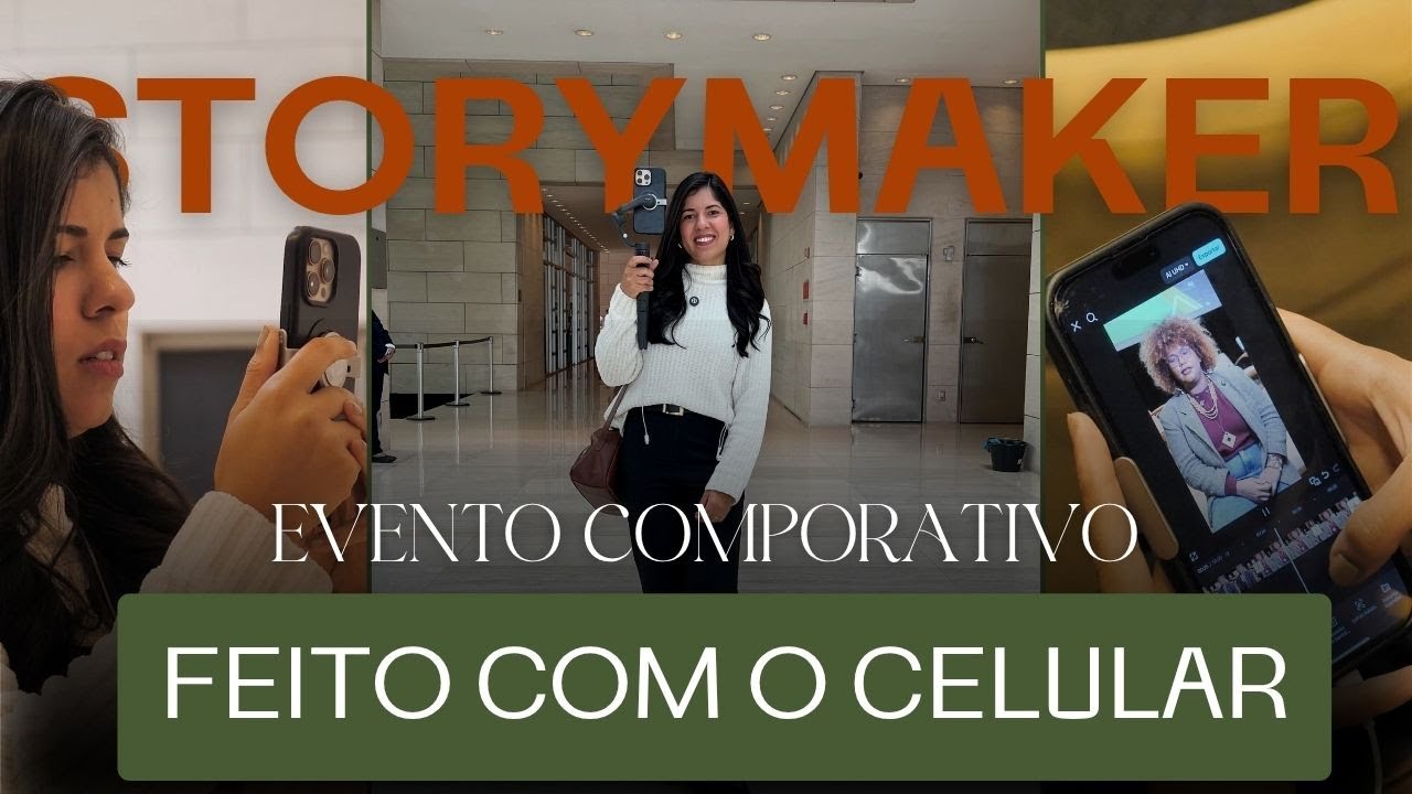 Usei INTELIGÊNCIA ARTIFICIAL pela primeira vez! Cobertura de stories para evento corporativo