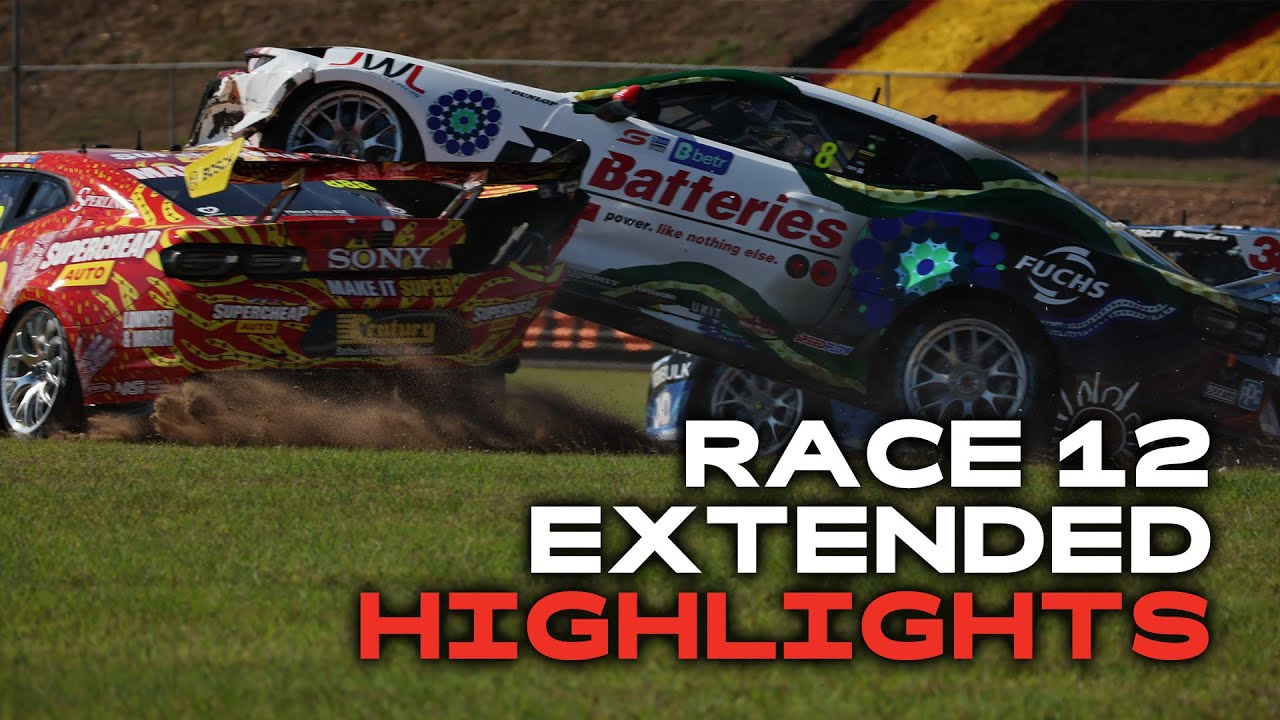 Race 12 Extended Highlights - Darwin Triple Crown | 2024 Repco Supercars Championship