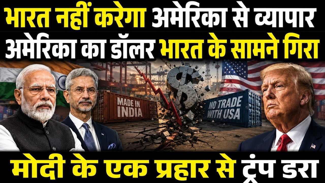 Trump&rsquo;s 500% Tariff Threat to India: Is Modi Preparing a Massive Economic Countermove?