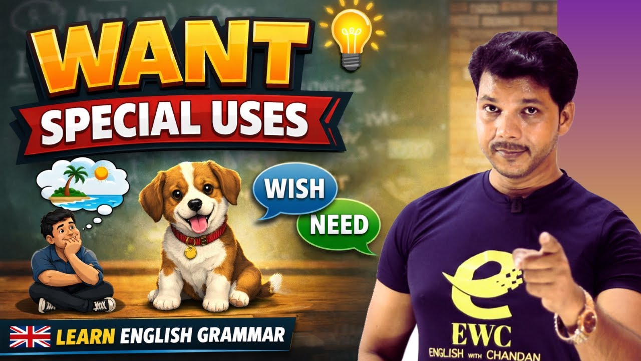 WANT SPECIAL USE || GRAMMAR LECTURE