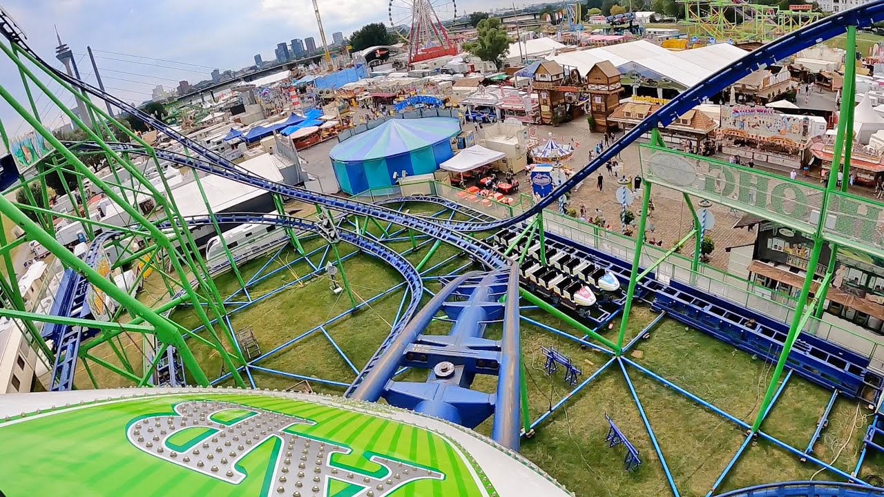 Alpina Bahn - Bruch (Onride) Video Rheinkirmes Düsseldorf 2023