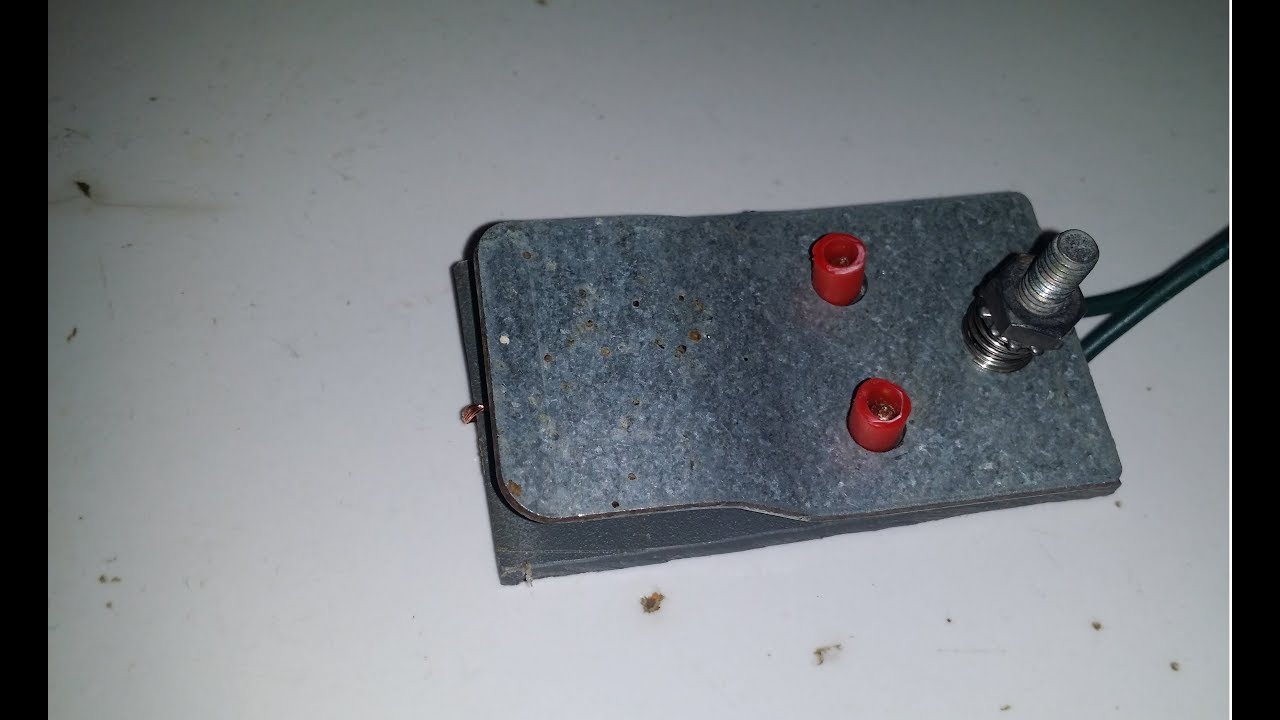 Como hacer pedal para maquina tattoo -DIY-