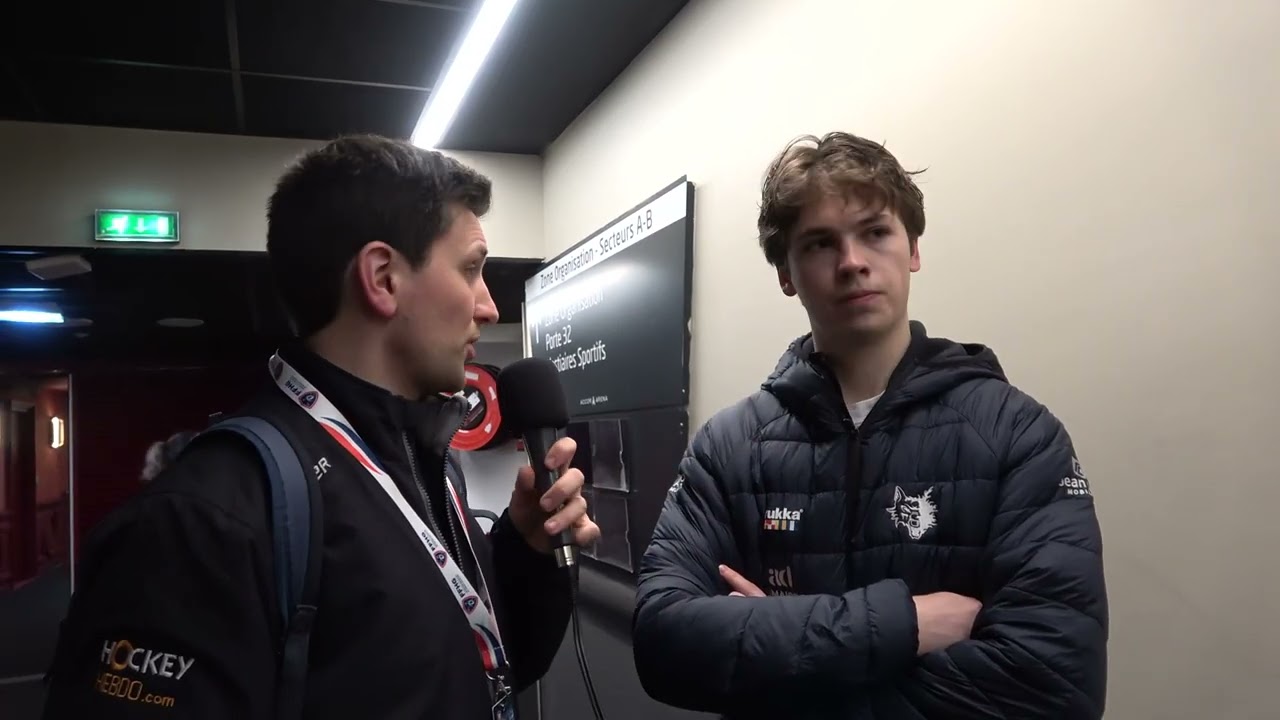 FRA - ICE HOCKEY ITW #26 Bachelet Mathias Attaquant Grenoble Finale de Coupe de France (2026-02-01)