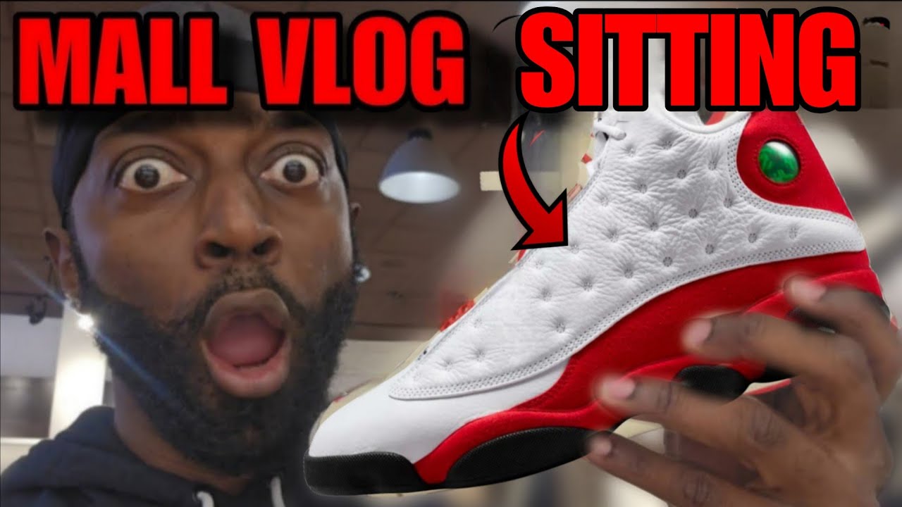 Видео из торгового центра: кроссовки Jordan 13 Chicago Cherry сидят как утки.