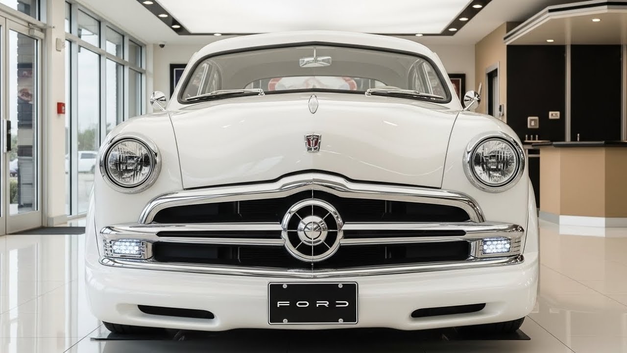 Вы не поверите, какой это тюнингованный Ford 1949 года!