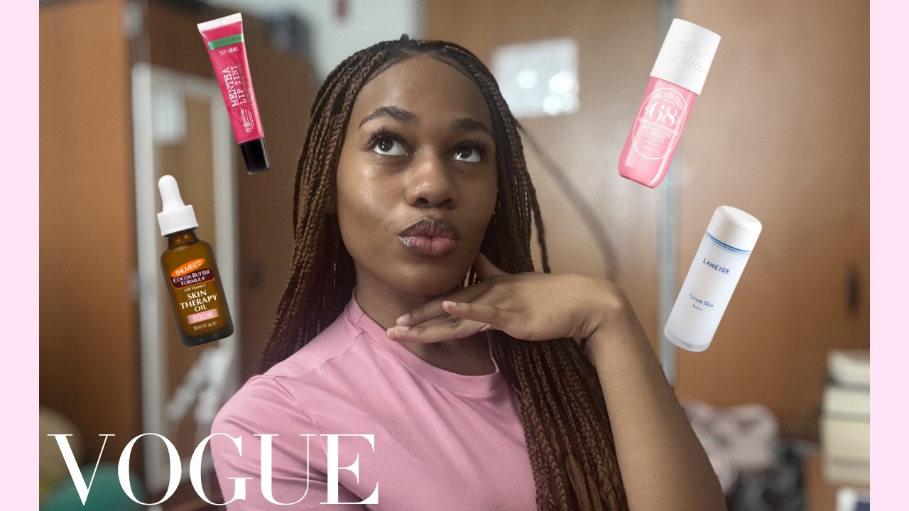 Somya Earle's Weekly Glow-up Routine from Her College Dorm 🌸