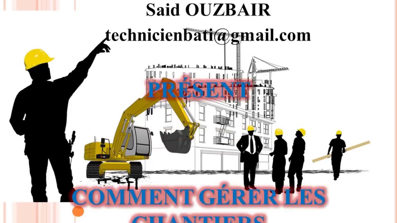 Gestion coordination et pilotage de chantier (partie 1)