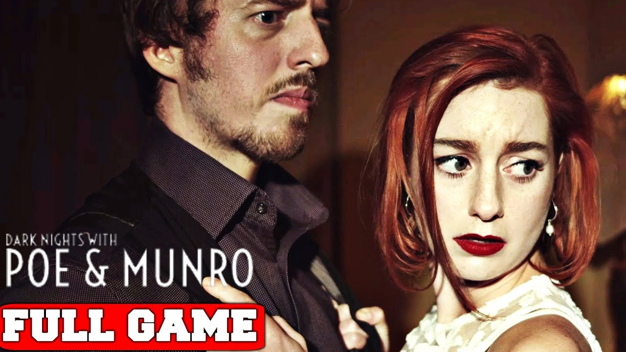 Dark Nights with Poe and Munro Gameplay Walkthrough Full Game (PC)