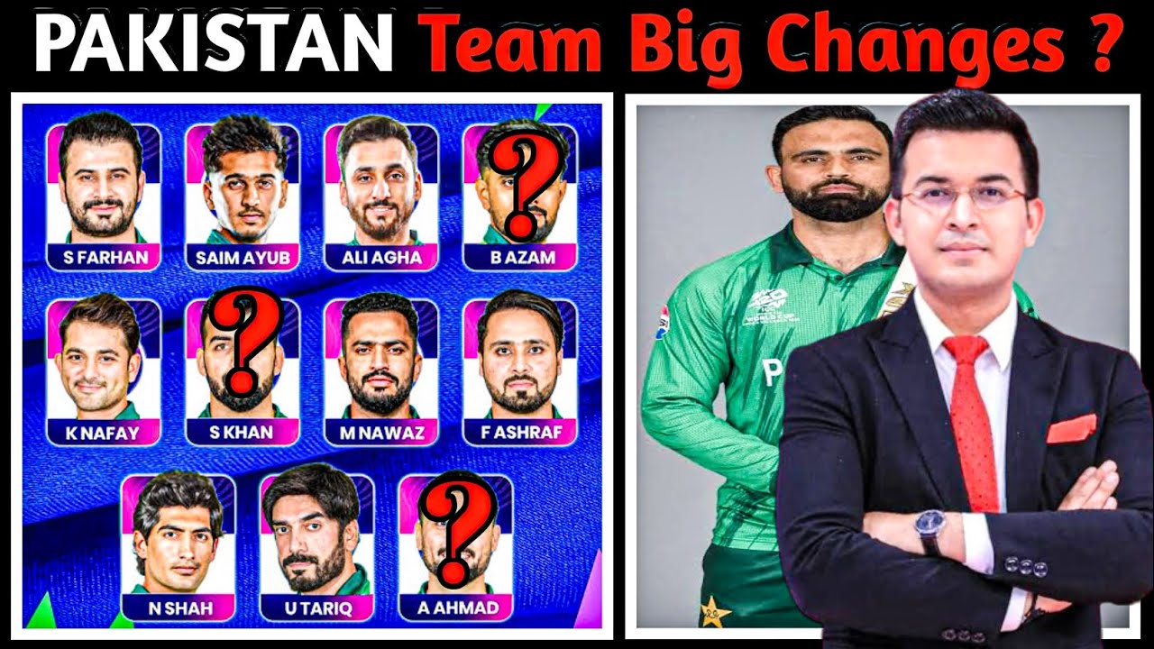 Pakistan vs India Match After Of Pakistan Team Big Changes ?