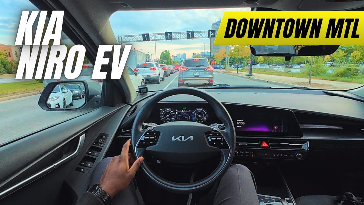 ASMR POV Drive | 2025 Kia Niro EV | Drive to Downtown