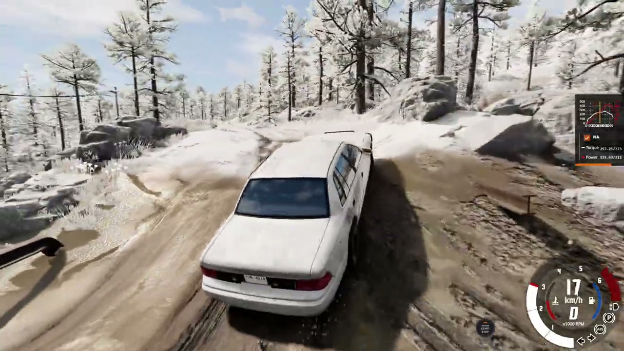Beamng Drive | Beater in some snow