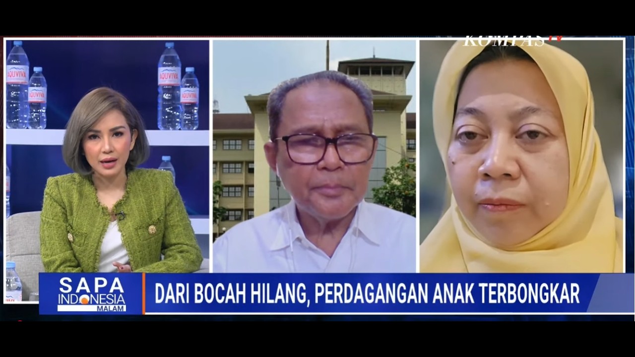 Kasus Anak Hilang Bongkar Tindak TPPO  Sindikat Ini Kata  KPAI Penasihat Ahli Kapolri